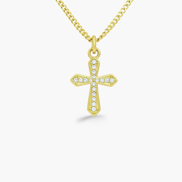 Mini Divine Cross Necklace