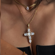 Diamond Cross Necklace