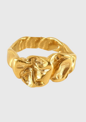 Crushed Gold - Edelstahl