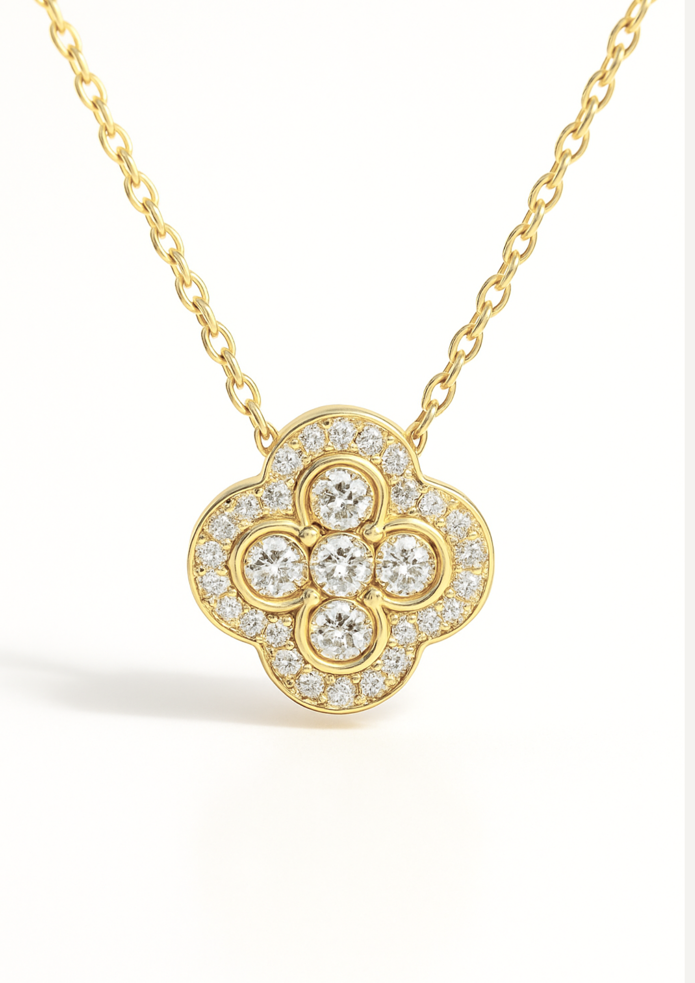 Dancing Blossom Pendant - Edelstahl