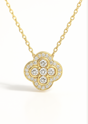 Dancing Blossom Pendant - Edelstahl