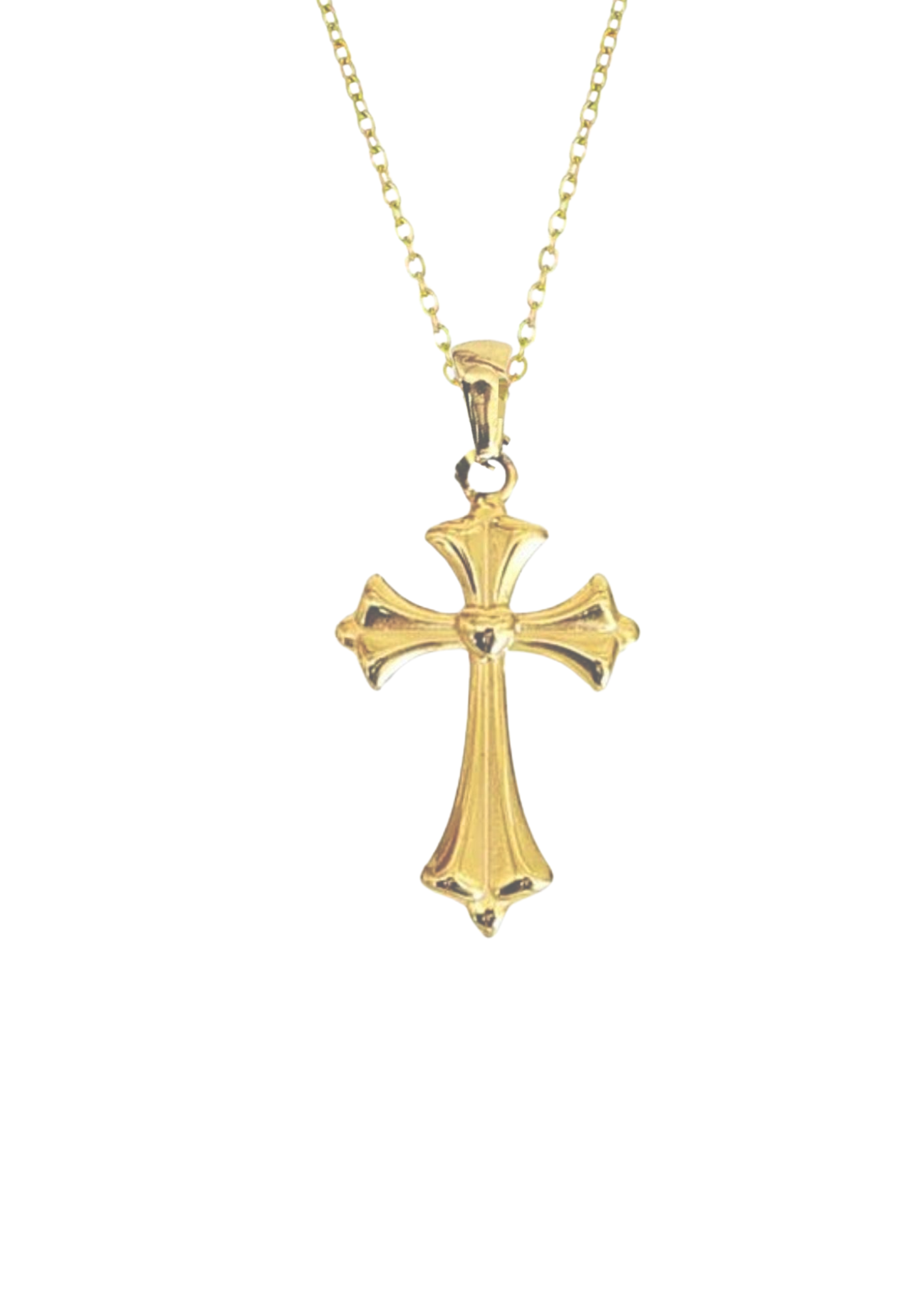 Heart Me Cross - Edelstahl 18K