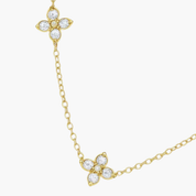 Diamond Flower Kette