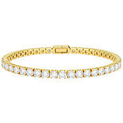 gold tennis brace petite - Edelstahl