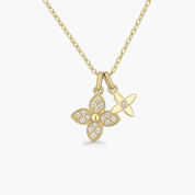 Double Clover Charm