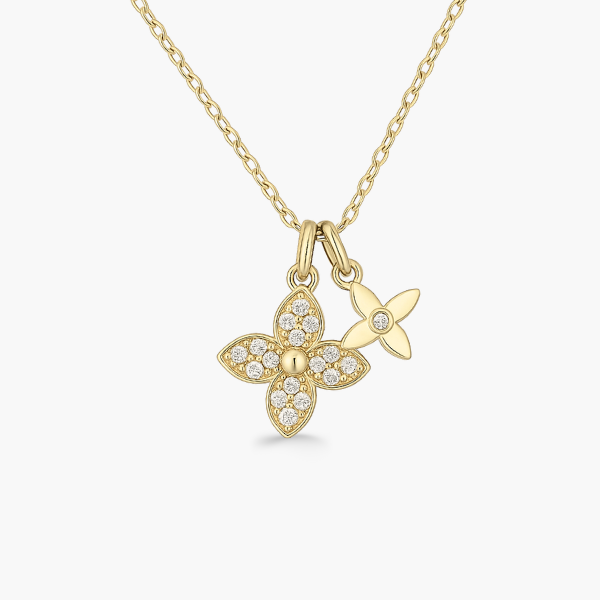 Double Clover Charm