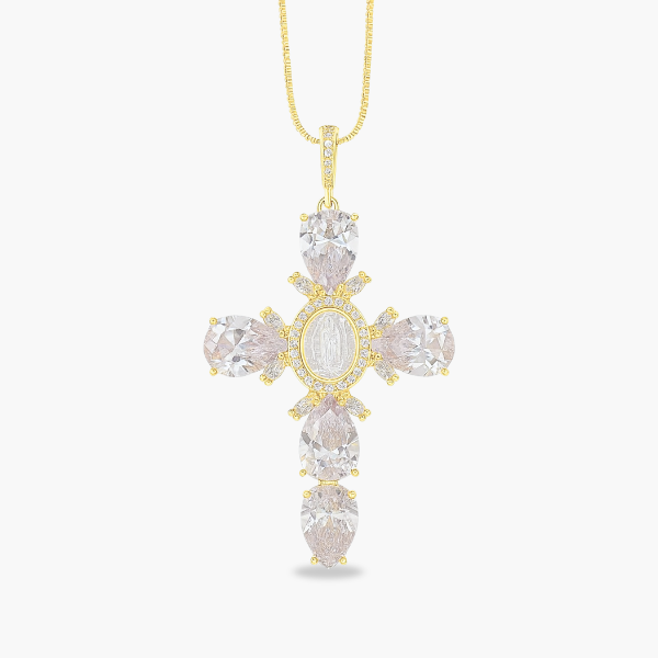 Diamond Cross Necklace