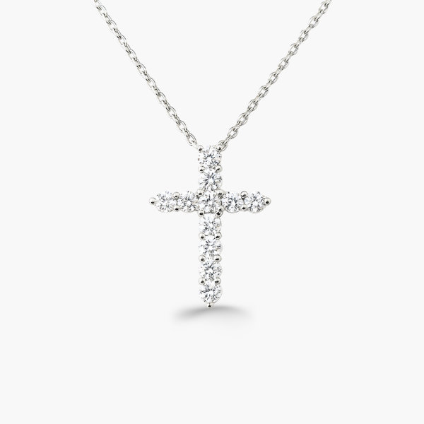 Petite Cross - 925 Sterling Silver gold