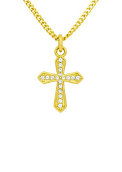 Mini Divine Cross Necklace