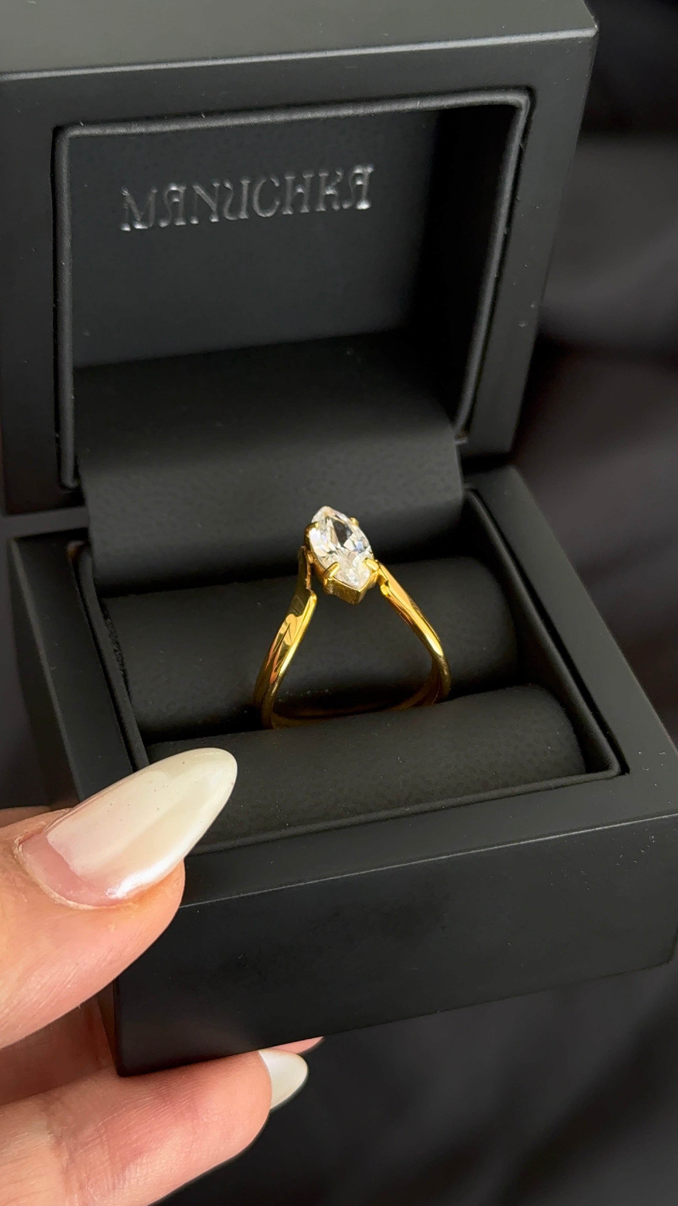 Amor Ring - Edelstahl