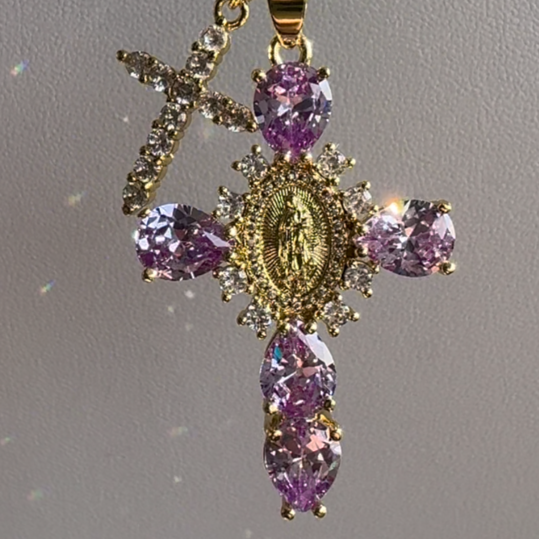 Lilac Cross - Edelstahl (Vorbestellung)