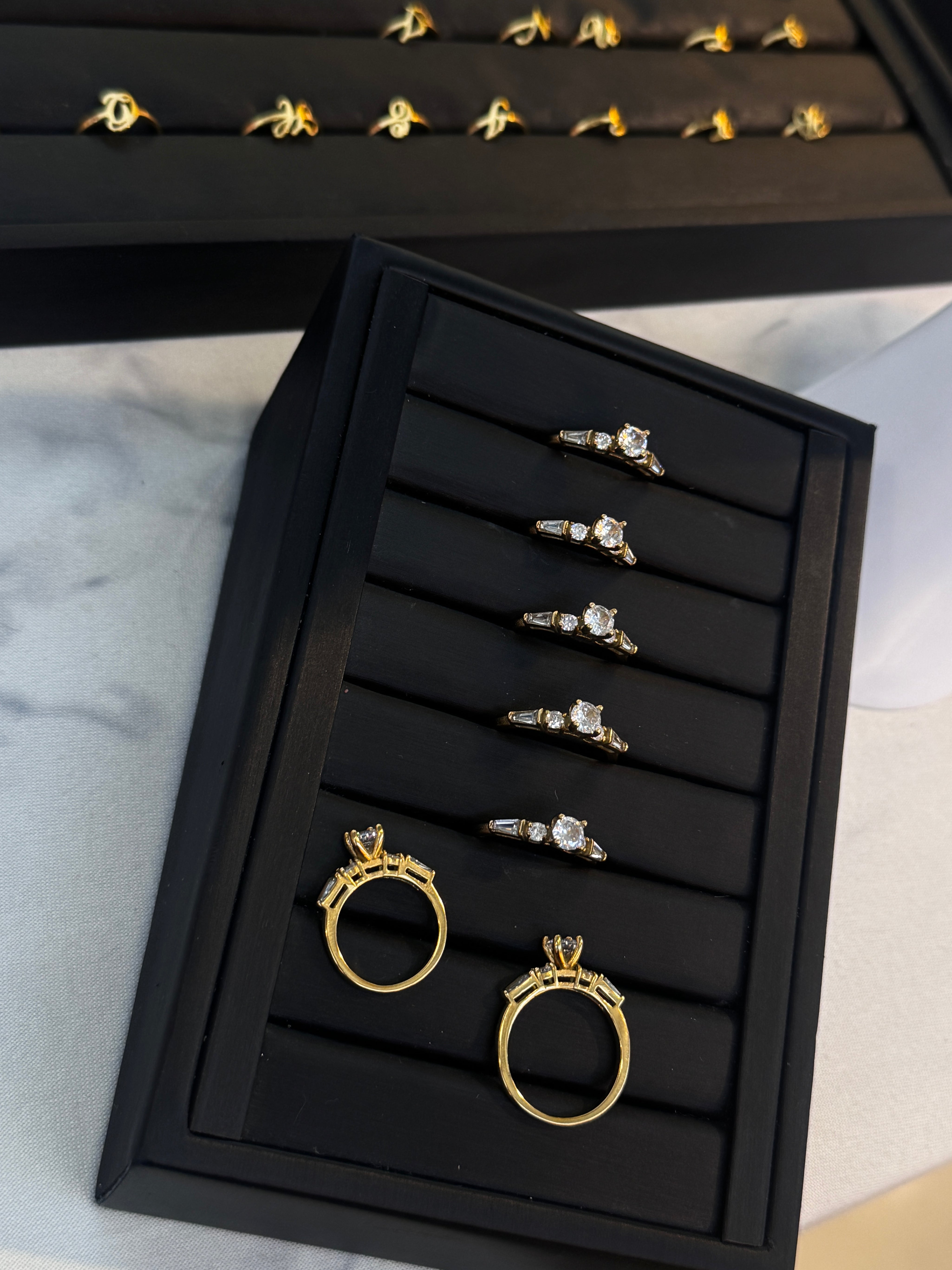 Baguette Stone Ring