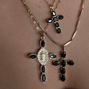Black Vintage Cross