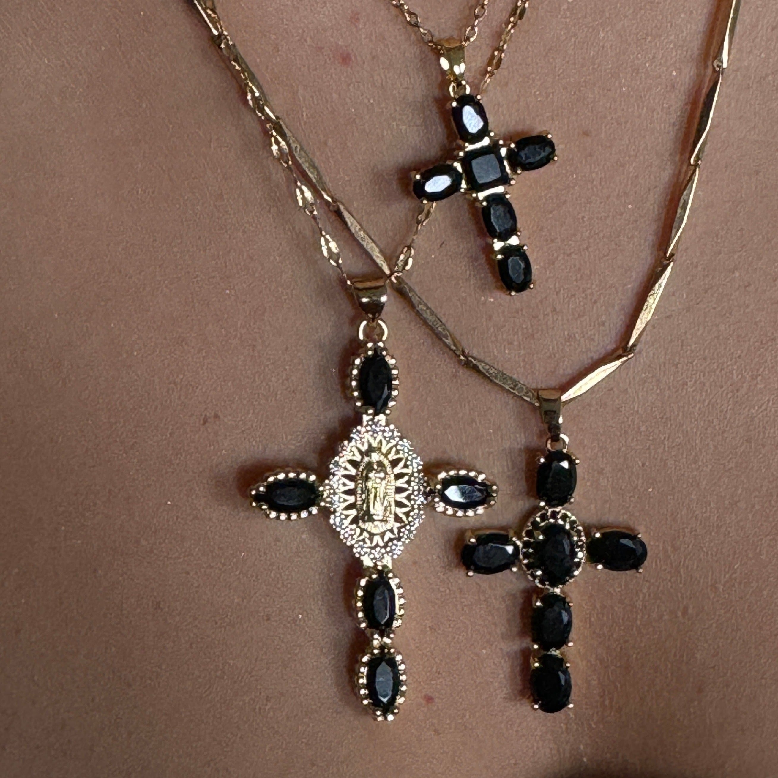 Black Vintage Cross