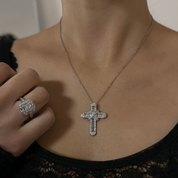 Rihanna Cross - Edelstahl