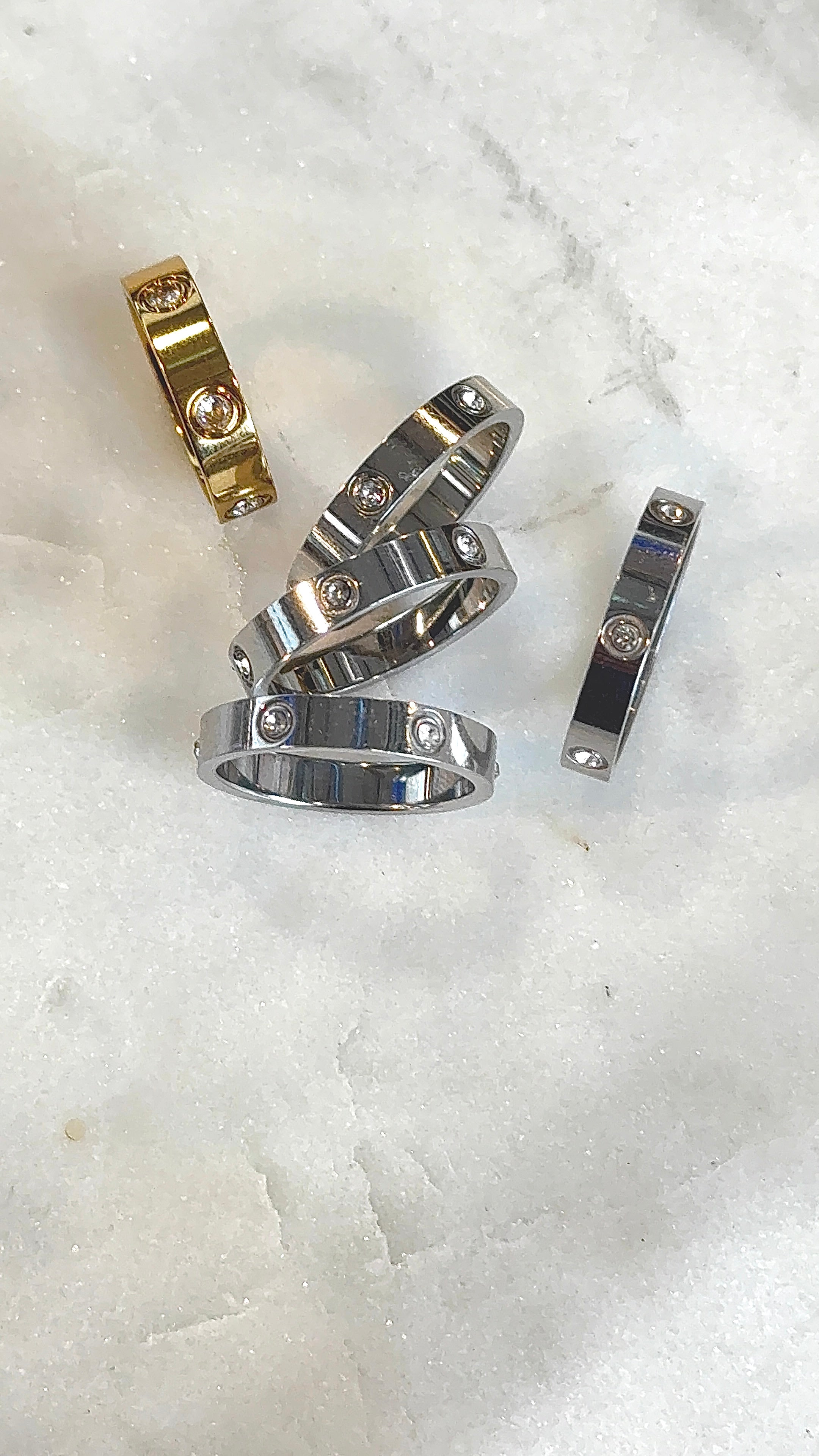 Love Ring - Edelstahl