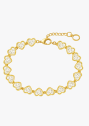 Diamond Heart Brace - Edelstahl