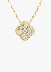 Dancing Blossom Pendant - Edelstahl